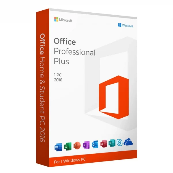 Microsoft Office 2016 Professional Plus for Windows PC