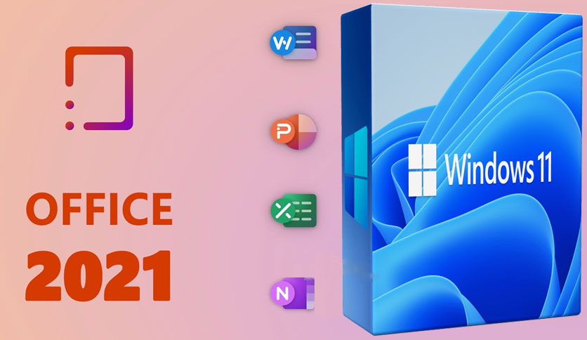 Windows 11 Pro and Office Home And Business 2021