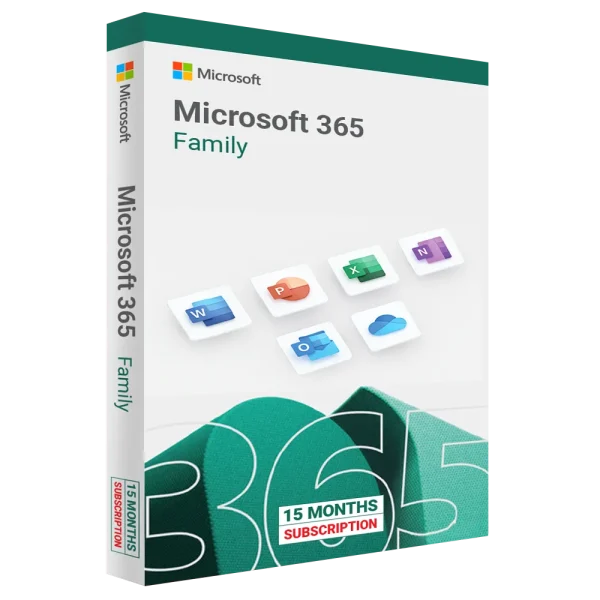 Office 365 Family- Subscription 15 Months