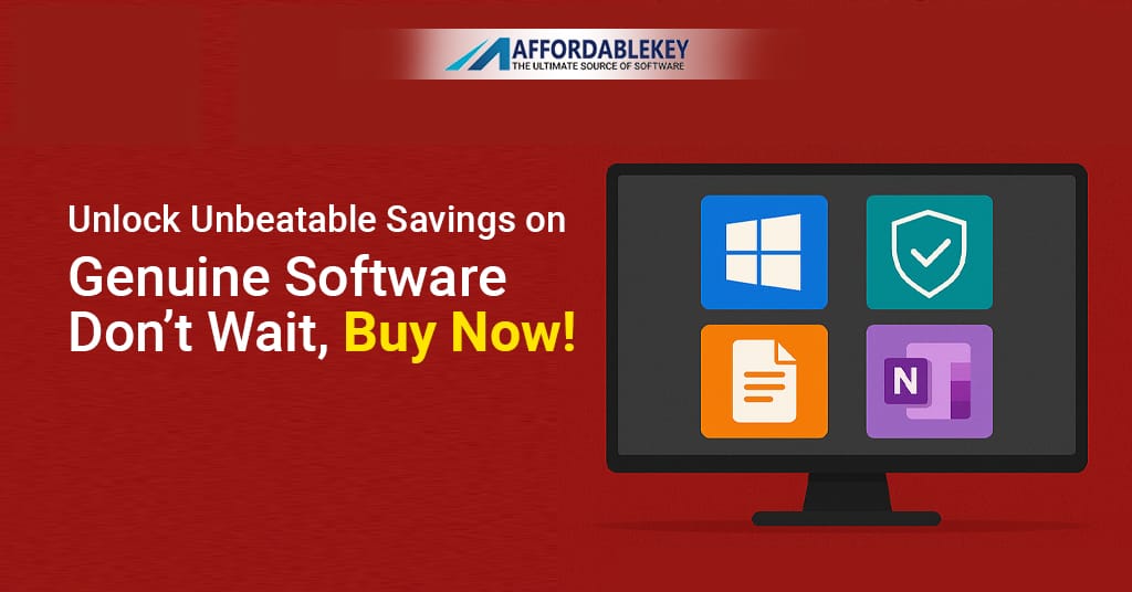 Savings on Genuine Software
