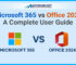 Microsoft 365 vs Office 2024