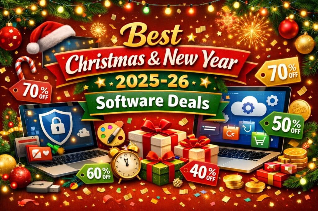 Best Christmas New Year Software Deals