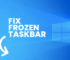 Taskbar Is Frozen