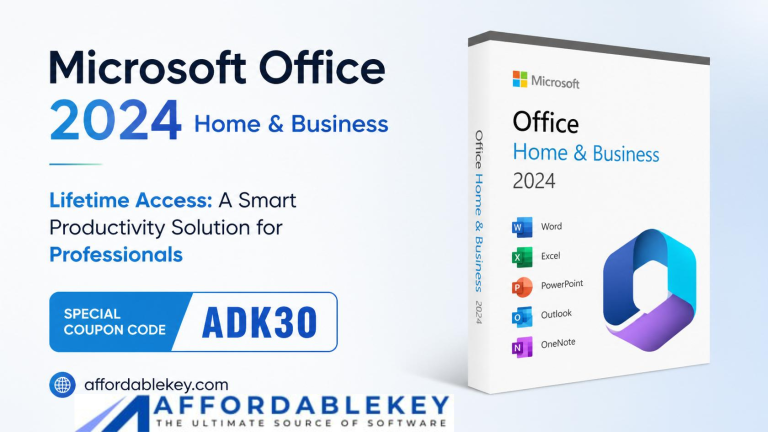 Microsoft Office 2024 Home & Business lifetime access overview